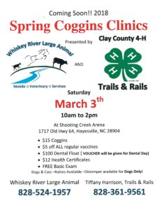 Cover photo for 2018 Spring Coggins Clinic