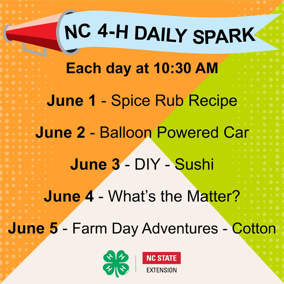 4-H Spark Week of June 1