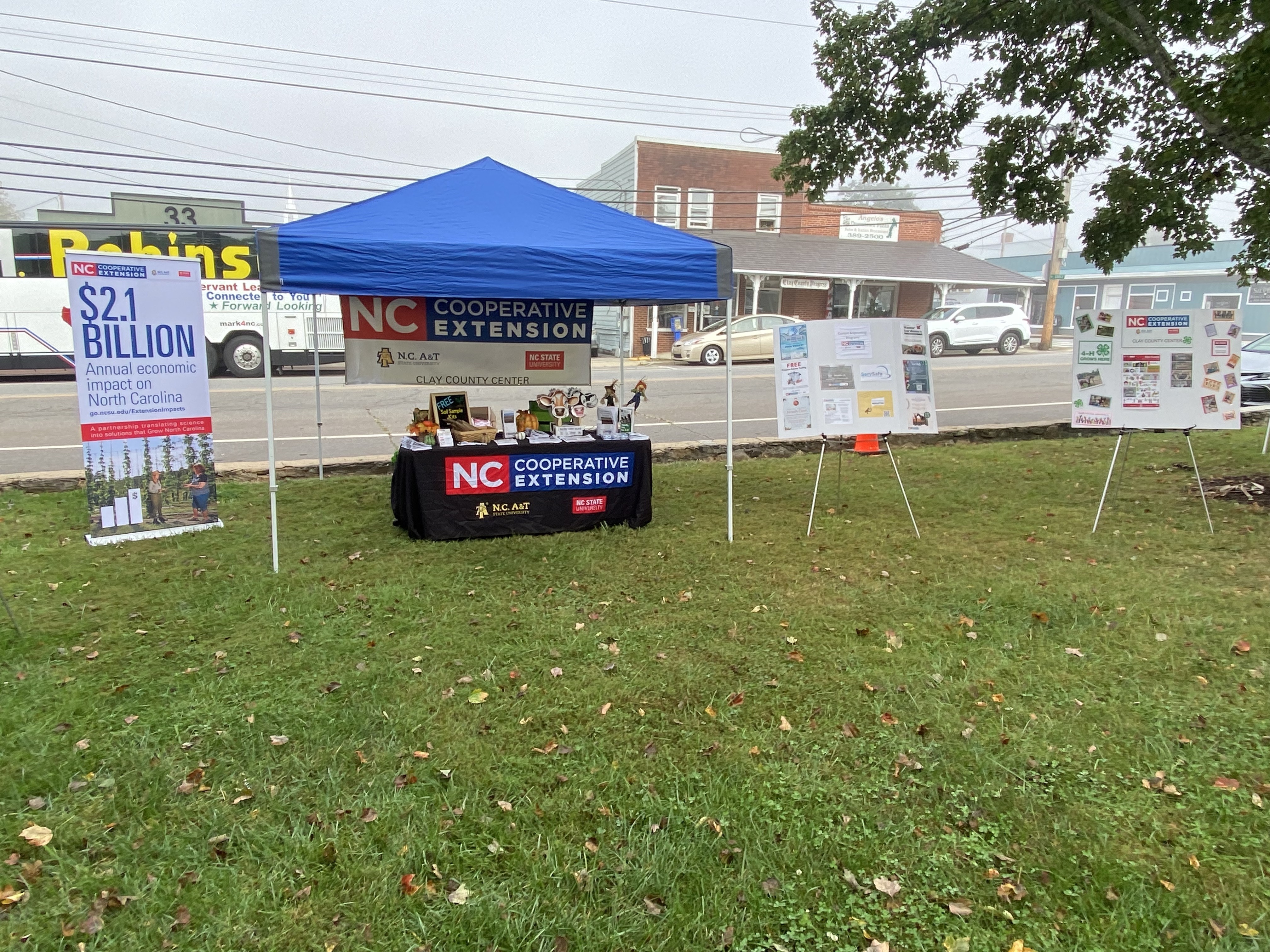 N.C. Cooperative Extension Info Booth
