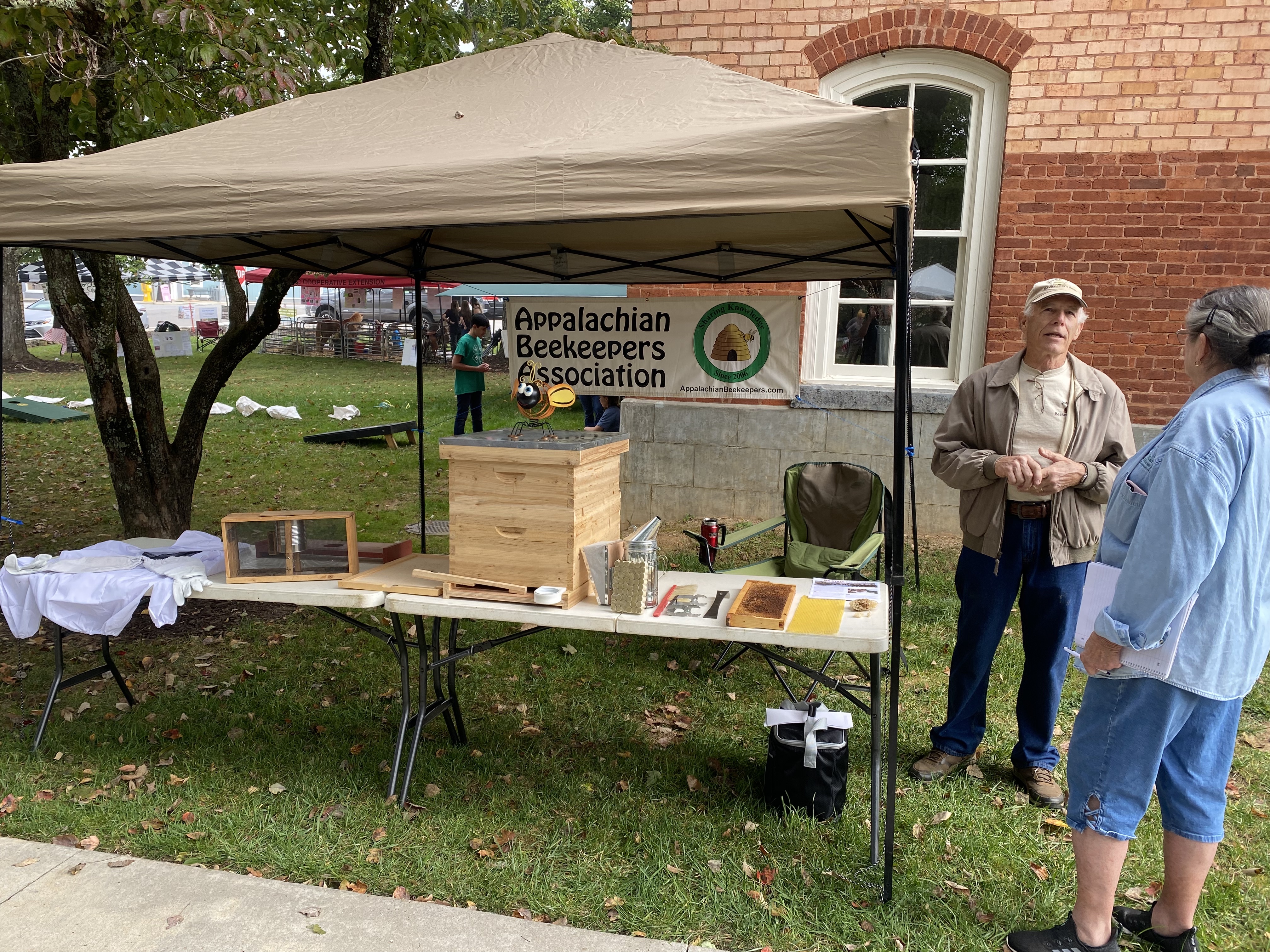 Appalachian Beekeepers Association Booth