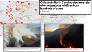 Cover photo for Wildfire Resources in North Carolina