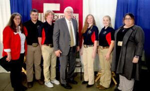 Cover photo for Commissioner Troxler Awards National 4-H Poultry Judging Champs the Inaugural Agricultural All-Star Award